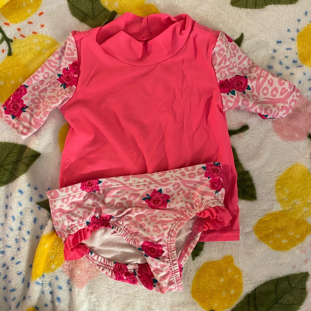 The Children's Place rashguard swimsuit
